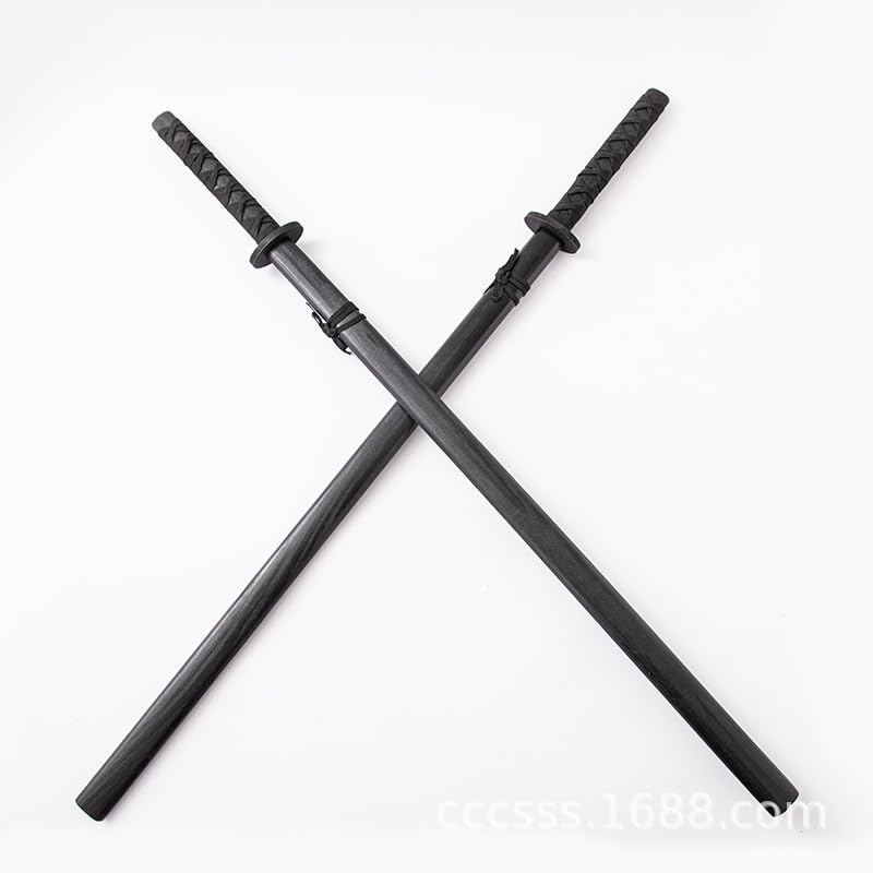 Amazon | 武道用木製忍者刀トレーニング用品-全体40インチ（約1