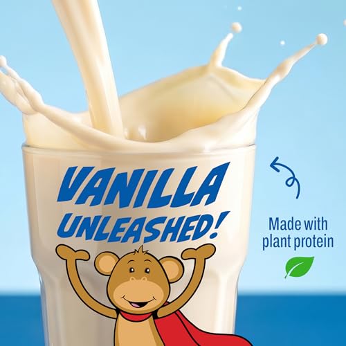 Orgain Organic Kids Plant Based 8g Protein Shake, Vanilla, 8 oz, 12pk - image 3