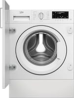 Beko RecycledTub® WTIK94121F Integrated 9kg WiFi Connected Washing Machine with 1400 rpm - White - A Rated