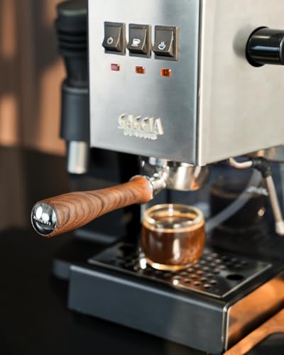 Image of KOFIKOFI 58mm Bottomless Portafilter For Gaggia Classic - 2 Ears Walnut