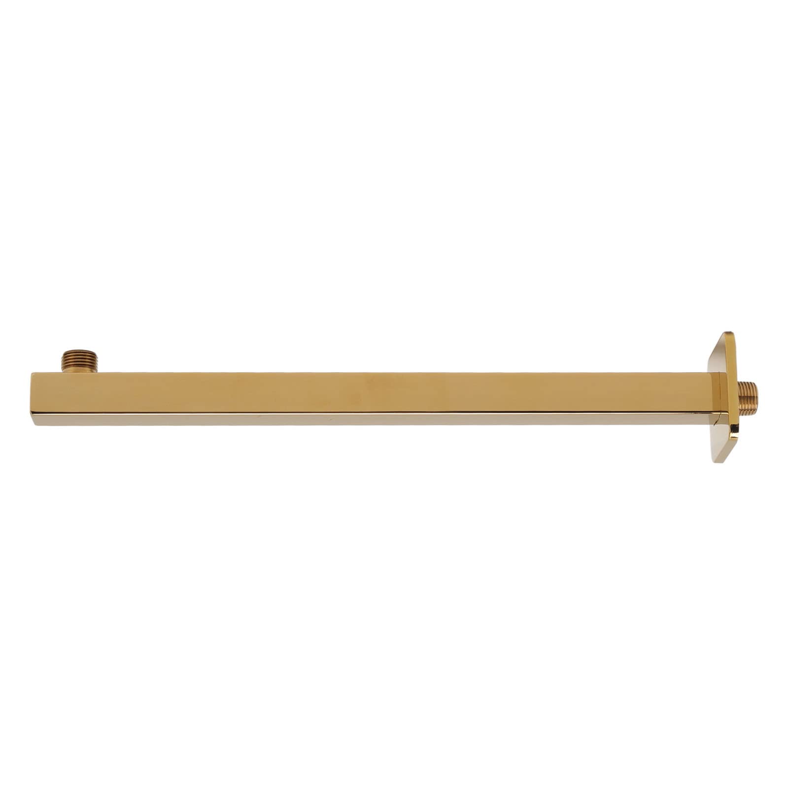 YWBL-WH Brazo de Ducha Extensor Acero Inoxidable 360° Ajustable con Cabezal de Ducha Montado en Pared para Baño Moderno