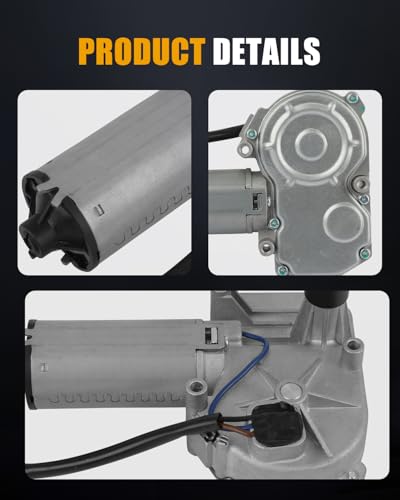 Image of ROADFAR Rear Windshield Wiper Motor Replacement for 1991-1995 for Dodge for Caravan,1991-1995 for Dodge for Grand Caravan 4389451,4636138,4389451,4636138,4389451 Wiper Motor 2 Pins
