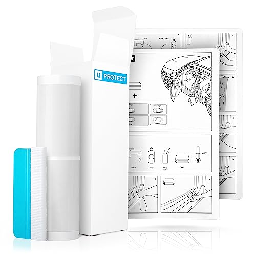 uProtect Auto Einstiegsleisten Schutz für VW ID.4 E21 I 2020-2025 - Schutzfolie Autotür Zubehör Zierleisten Lackschutzfolie Transparent