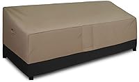 Vista 14 de Easy-Going Funda impermeable para sofá de exterior, funda resistente para sofá de patio de 3 plazas, resistente al viento, funda para muebles