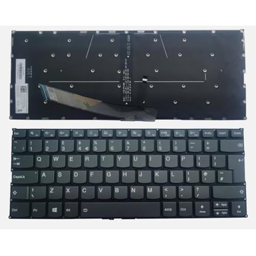 Clavier Lenovo Yoga C940-14IIL touches noires confort frappe r&eacute;active