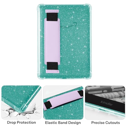Image of iDLEHANDS Clear Case for 7 inch All-New Kindle Paperwhite 12th Gen 2024 & Kindle Colorsoft Signature Edition (2024 Release) - Ultra Slim Soft TPU Transparent Cover & Lightweight