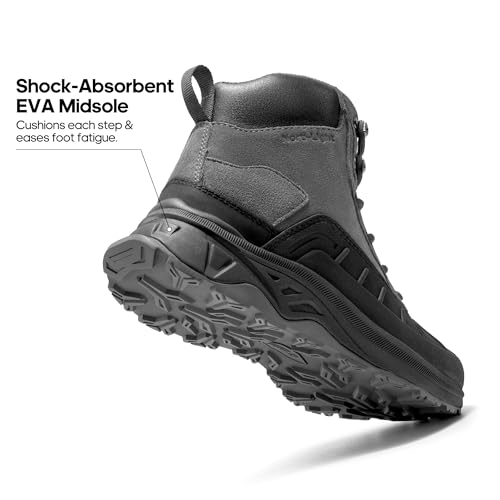 Image of NORTIV 8 Women's Waterproof Hiking Boots Outdoor Trekking Camping Trail Hiking Boots