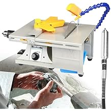 Rock Polishing Buffer Machine,Tabletop Lapidary Equipment With flexible shaft & handle,DIY Jewelry Bench Lathe-Support grinding - cutting - drilling,Speed adjustment800-11000r/min