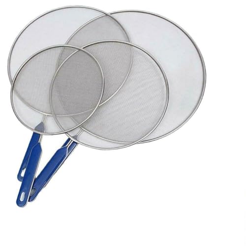 MonoSora Paraschizzi in acciaio inox per padella, set da 4