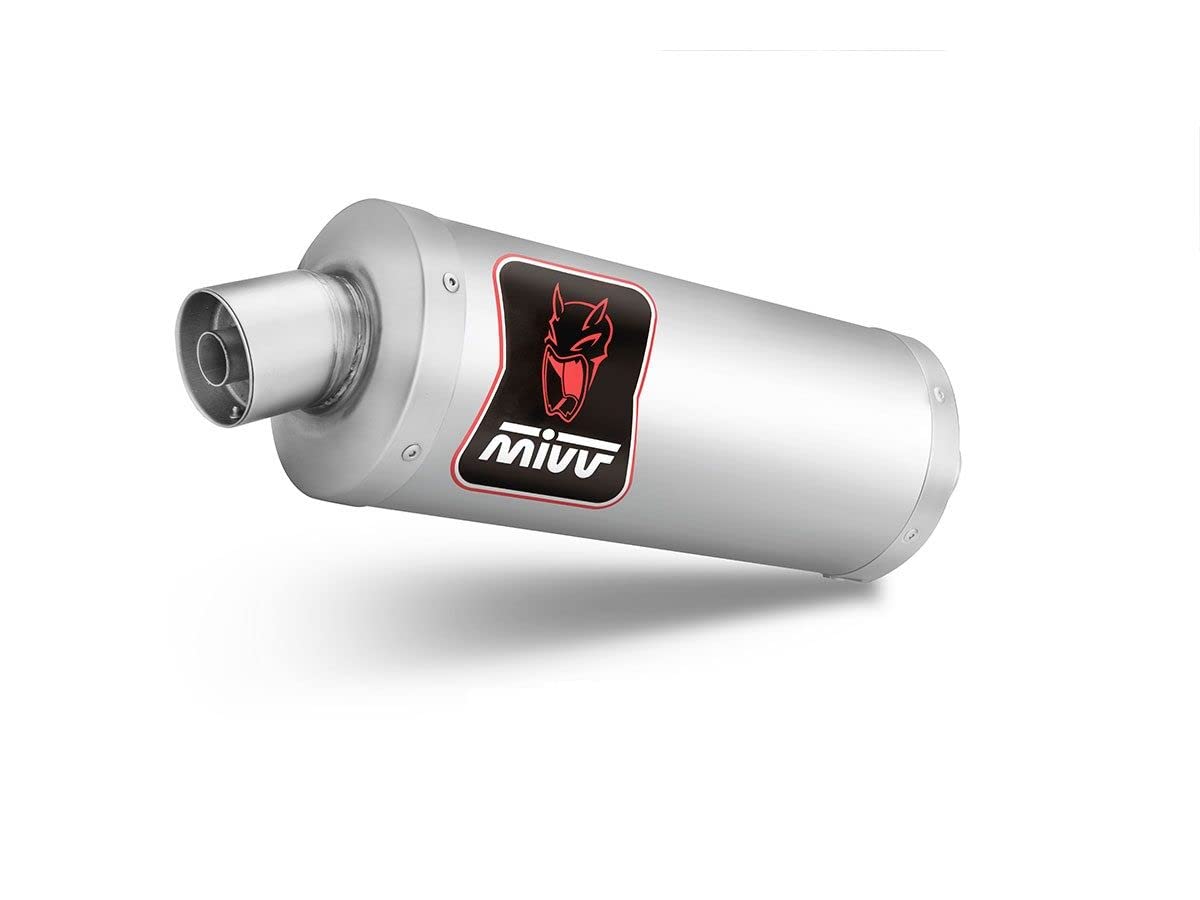 Y.064.ldkx - Escape Moto posicion Standard Sport Slip-on Dakar INOX Compatible con Y.A.M.A.H.A. tenere 700 2019-2022