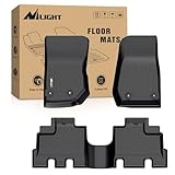 Nilight TPE Floor Mats for Jeep Wrangler JK Unlimited 4 Doors 2013 2014 2015 2016 2017 2018 (Not for JL&4XE),All Weather Custom Fit Heavy Duty Floor Liners