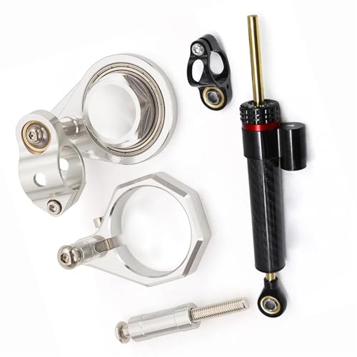 Amortisseur de Direction Suzuki GSXR 1000 Support Fixation Carbone Moto 2007 2008
