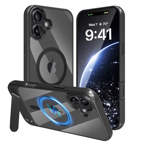Coque iPhone 16 antichoc fine pour regarder vos vidéos en mode mains libres