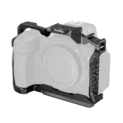 SMALLRIG Cage Z6 III pour Nikon Z6 III, Cage Complète en Alliage d'Aluminium avec Conception Anti-Torsion, Plaque de Fixation Rapide pour Arca - 4519