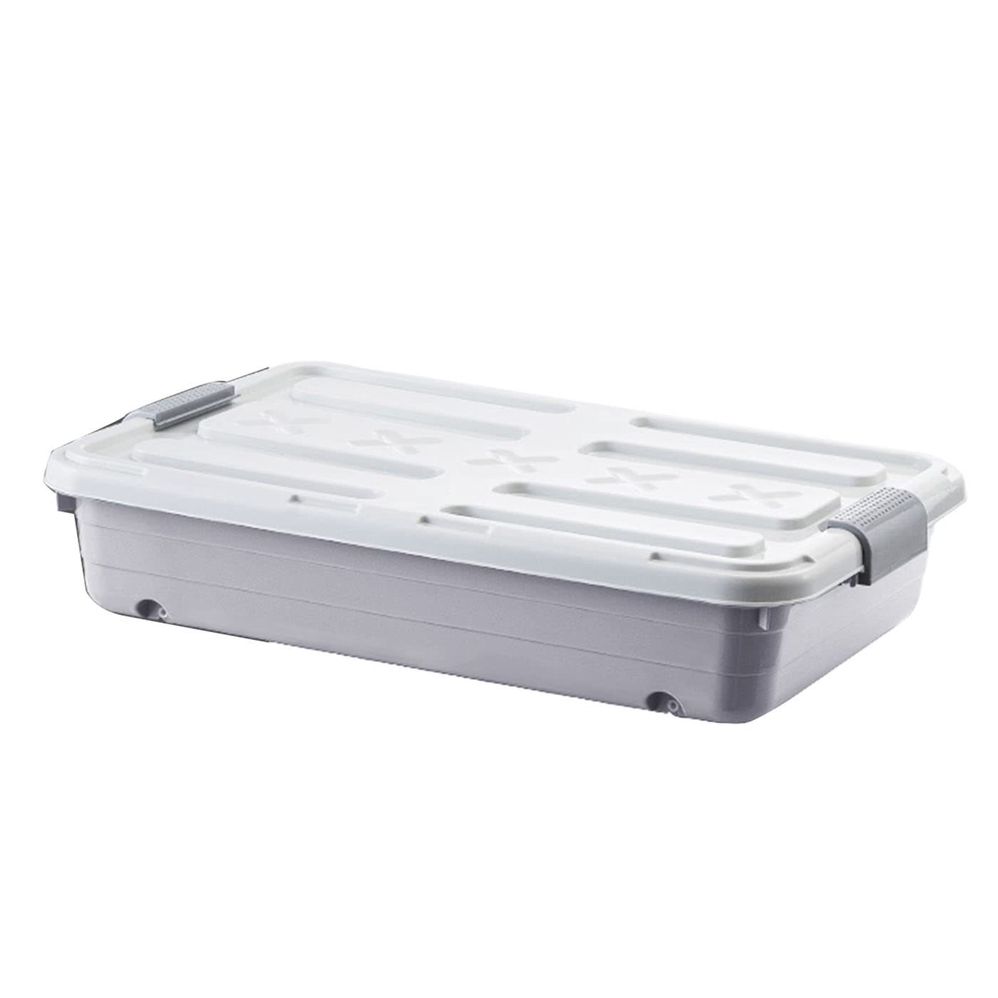 Buy borfieon Under The Bed Wheeled Storage Box,Wheeled Plastic Under