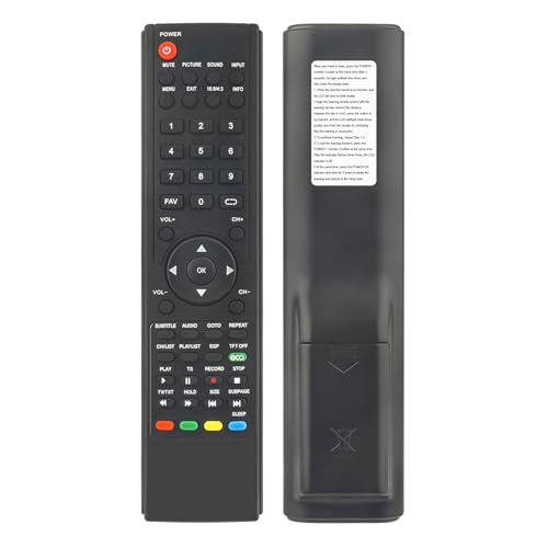 AULCMEET Mando a Distancia RC041 para BLU:SENS TV RC044 RC054 RC034 RC036 RC042