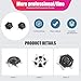 TokongsenXizali Spikes Replacement Kit for Golf Shoes 14 Pcs Anti Skid Fast Twist Studs Cleats Easy Replacement Great Gifting for Golfers and Athletes Durable High Performance Spikes
