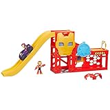 MARVEL Iron Man and His Awesome Friends Figura de Acción Iron Garaje