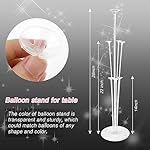 Balloon Stand Kit - 4 Sets with Balloon Sticks, Stands for Table & Floor, Archer with Base for Parties & Decorations - Image 3