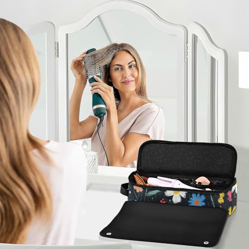 Bolsa de viaje para herramientas de cabello resistente al calor miniatura 6