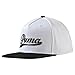 PUMA Script Snapback HAT Adjustable Golf Cap -New 2016, White/Black