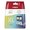 WISETA PG-540 XL CL-541 XL Patronen Ersatz 540 541 Tintenpatrone Druckerpatrone Kompatible für Pixma TS5150 TS5151…