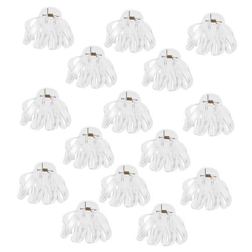 Lot de pinces à cheveux transparentes WOoneky cheveux épais
