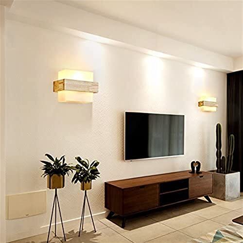 Aplique de madera maciza de roble WQHPLMD de una calidad excepcional para salones elegantes 2