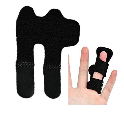 BUYGOO Vinger Spalk voor Alle vingers, Trigger Finger Brace voor Artritis Tenosynovitis Duurzame Vinger Rechttrekken Brace Comfortabele Mallet Vinger Spalk voor Kinderen Volwassen