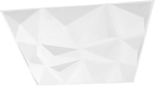 Miniatura 5 de 12 paneles de pared 3D de PVC, panel texturizado decorativo de 19.7 pulgadas para decoración de pared interior, panel de pared blanco con respetuoso