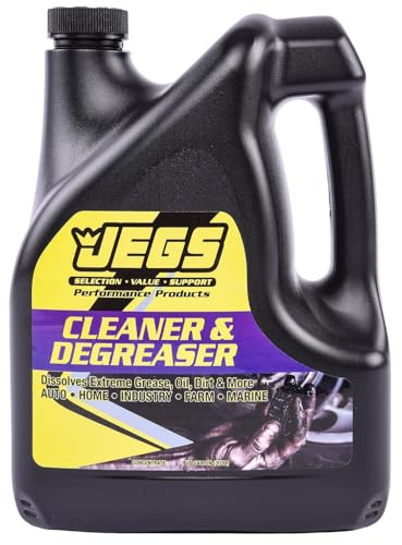 JEGS Industrial Strength Cleaner and Degreaser | 1 Gallon | Concentrated | Dissolves Extreme Grease & More | Biodegradable Formula | Made in USA