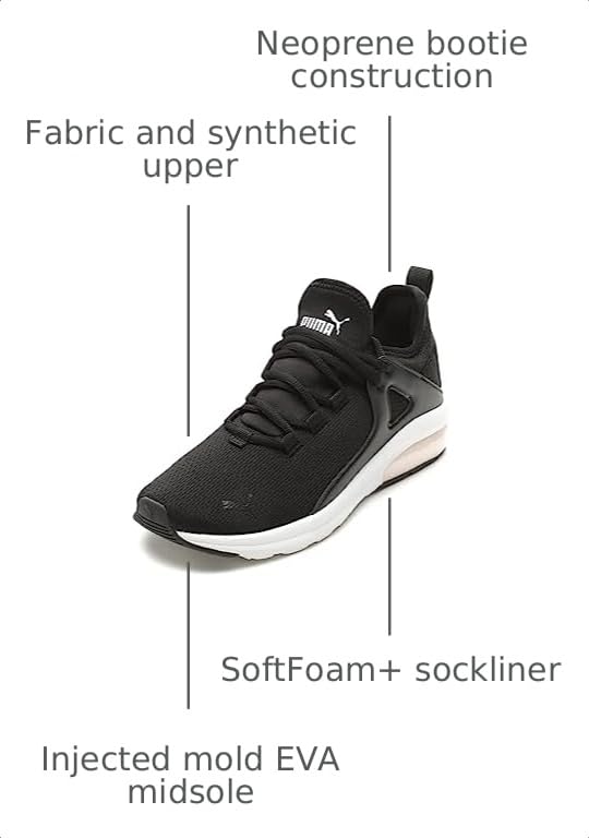 Image of PUMA Women's ELECTRON 2.0 MESH Sneaker, Puma Black-Rosewater-Puma White, 6