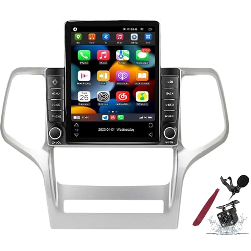 Autoradio Android 15 pour Jeep Grand Cherokee 2010-2013 avec GPS 9,7 pouces