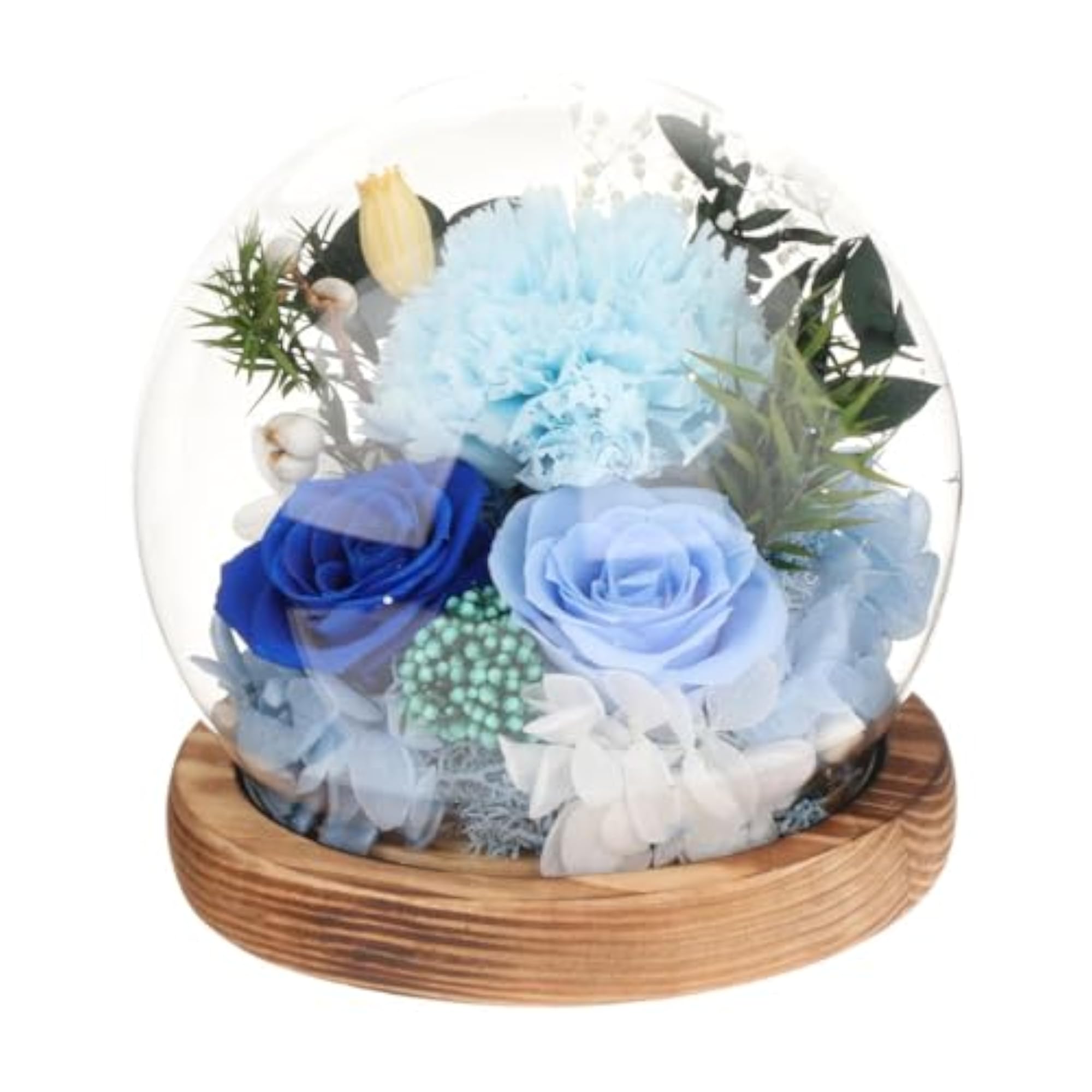 Tabletop Decoration Preserved Flowers Gift for Grandma, Mom