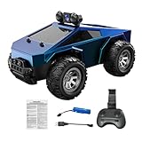 Dilwe Auto Telecomandata 2.4G, Auto Telecomandata WiFi in Scala 1:28 con Telecamera HD e Luci a LED, Fuoristrada Controllato da APP per Bambini e Adulti (BLUE)