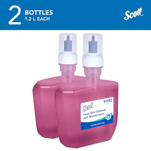 Scott Professional Hand Soap with Moisturizers, 2 Refills, 1.2 L (91592) - image 2