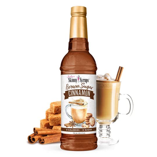 Jordans Skinny Syrups | 0 Calories | 0 Sugar | 0 Carbs Brown Sugar Cinnamon Syrup 750ml