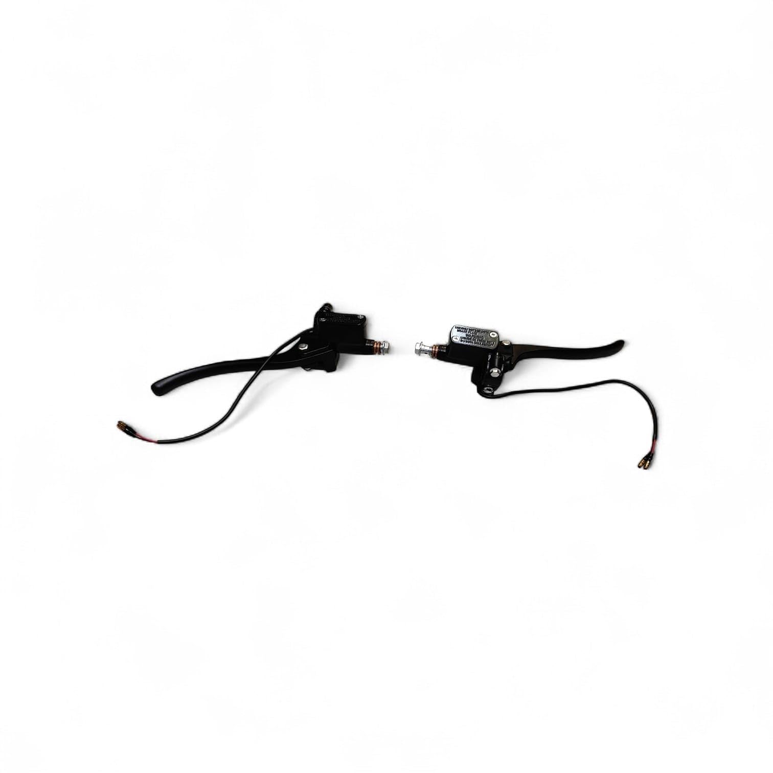 EV Scooter Hydraulic Disc Brake Pump Set, Black, Left and Right Lever with Sensor Wire-image-26