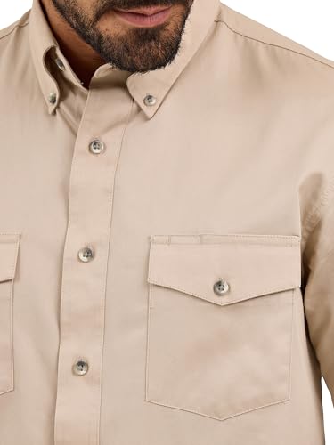 WranglermensPainted Desert Two Pocket Long Sleeve Button Shirt4