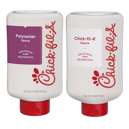 Chick-fil-A Sauce Bundle -- Chick-fil-A Sauce and Polynesian Sauce -- 16 ounces each
