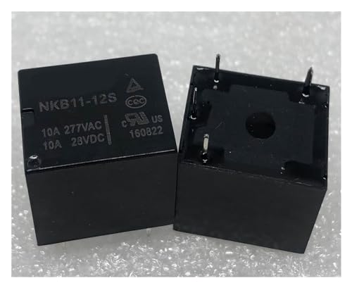 Relé NKB11-12S de 4 pines 12V 10A interruptor electromagnético para PCB 2