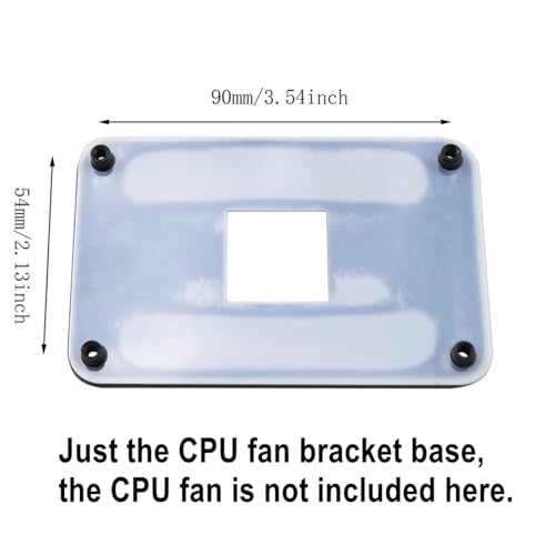 Placa soporte de montaje para ventilador CPU AM4 miniatura 5
