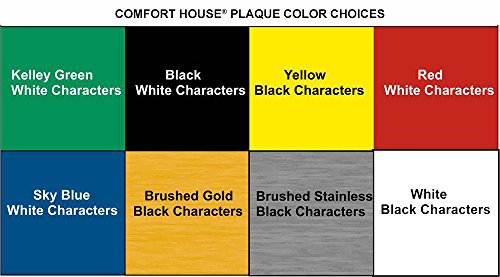 Comfort House Personalized Address Sign - Custom House Number Plaque Acorn Shape # CACOR0811