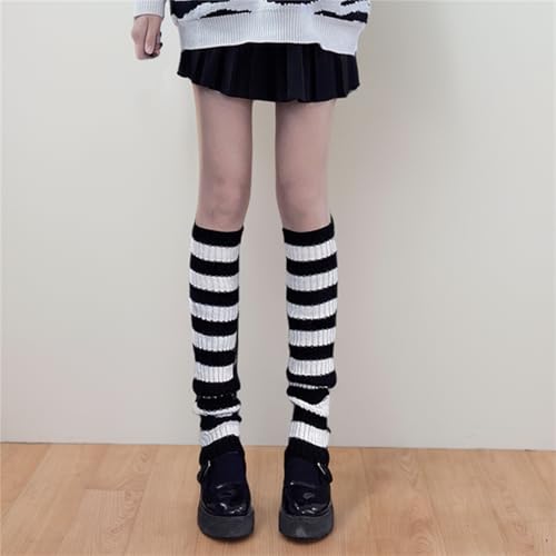 Image of Goth Leg Warmers Women Japanese Gothic Y2k Harajuku Grunge Emo Punk 80s