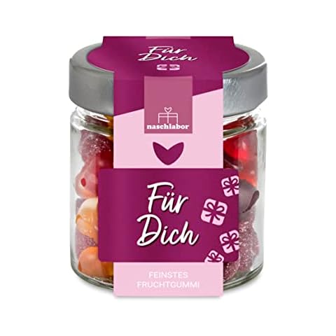 Fruchtgummi Für Dich | Fruchtgummi Geschenk | Geschenk für Liebe | Geschenk für Partner | Fruchtgummi-Mixfür Valentinstag oder Muttertag Cover