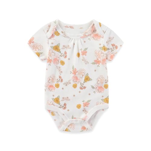 Image of Kiddiezoom Newborn Baby Layette Set 10-Piece with Bodysuits and Pants Set for Unisex Baby Gift Sets