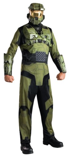 Halo Master Chief Costume, Green, X-Large Halo Master Chief Costume, Green, X-Large