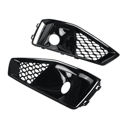 Grilles antibrouillard pour A4 B9 S-Line 2019 calandre nid d'abeille finition premium