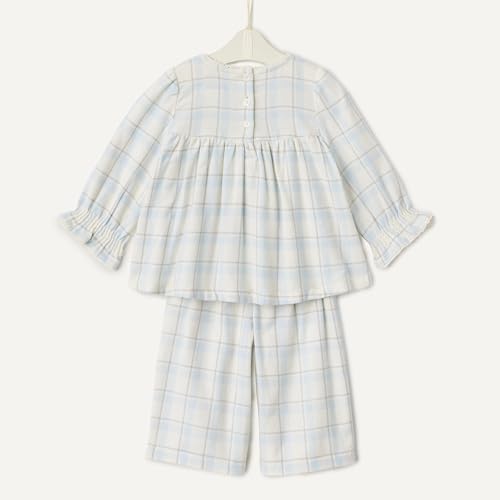 Image of Amazon Essentials x Sofia Grainge Toddler and Baby Girls' Long Sleeve Flannel Set