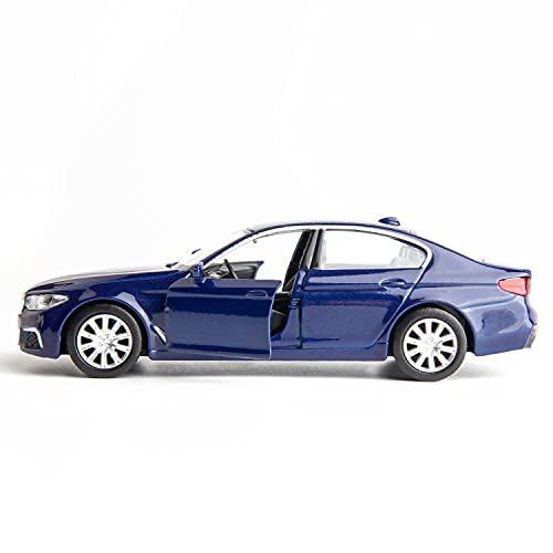 RMZ City BMW M500i Car Model 1:36 Diecasting Alloy Toy Car, Pull Back Vehicles Toy Car for Toddlers Kids Boys Girls Gift Blue - Image 4
